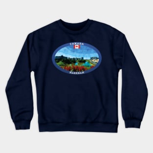 Markham Canada Travel Crewneck Sweatshirt